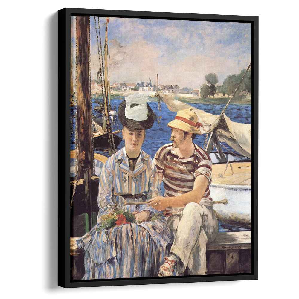 Argenteuil (1874) by Edouard Manet - Canvas Artwork — Kanvah