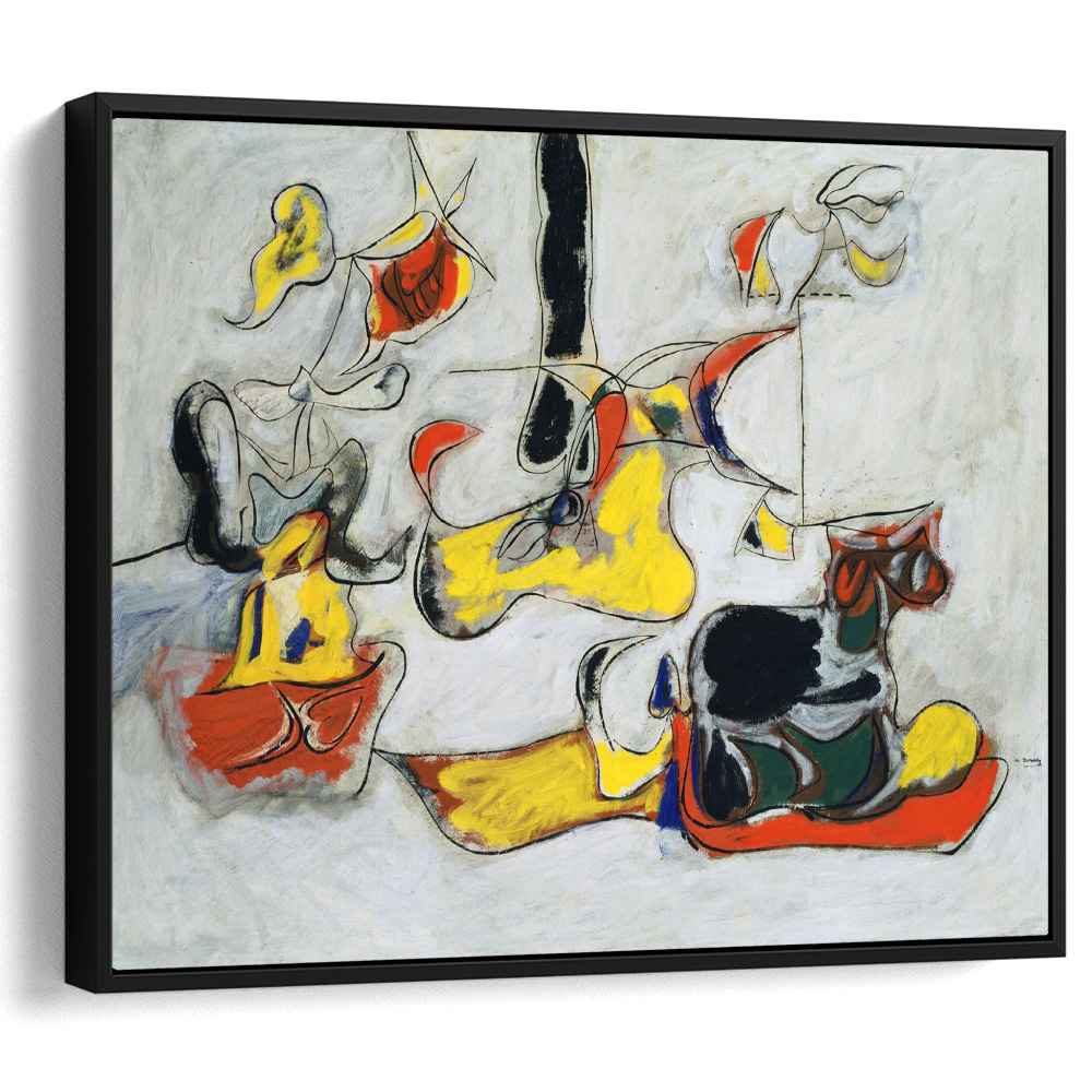 The Garden in Sochi (1943) by Arshile Gorky - Canvas Artwork — Kanvah