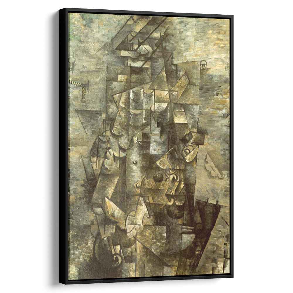 Man with a Guitar (1911) by Georges Braque - Canvas Artwork — Kanvah
