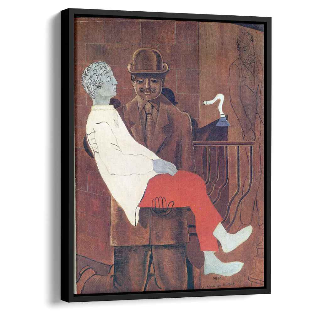 Pieta (Revolution by Night) (1923) by Max Ernst - Canvas Artwork