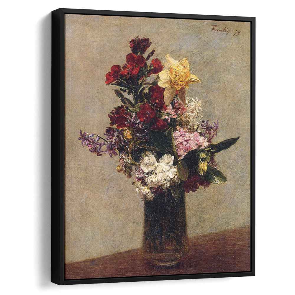 Spring Flowers (1879) by Henri Fantin-Latour - Canvas Artwork — Kanvah