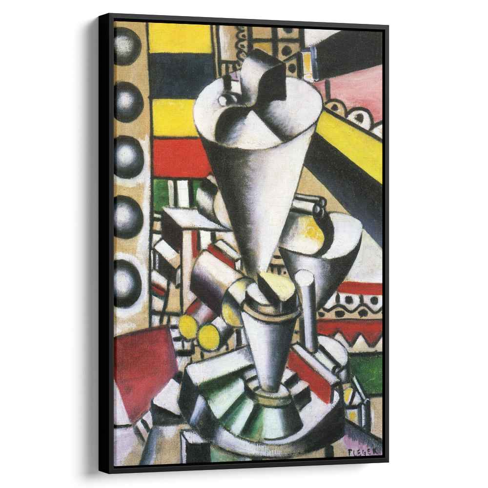 Still life in the machine elements (1918) by Fernand Leger