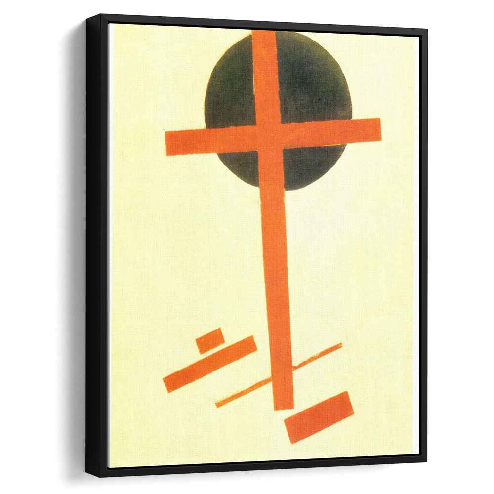 The Red Cross on a Black Circle (1915) by Kazimir Malevich