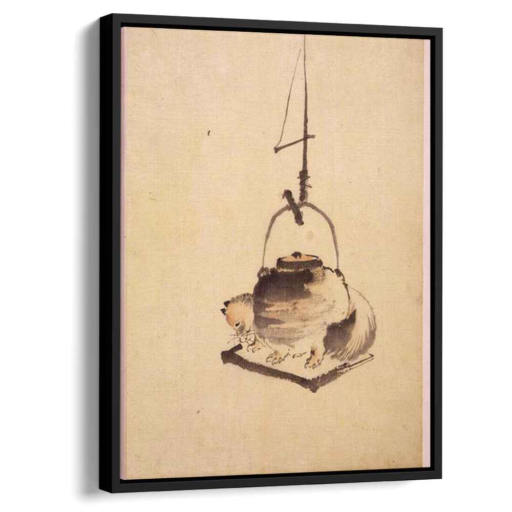 Tanuki (1840) by Katsushika Hokusai - Canvas Artwork — Kanvah