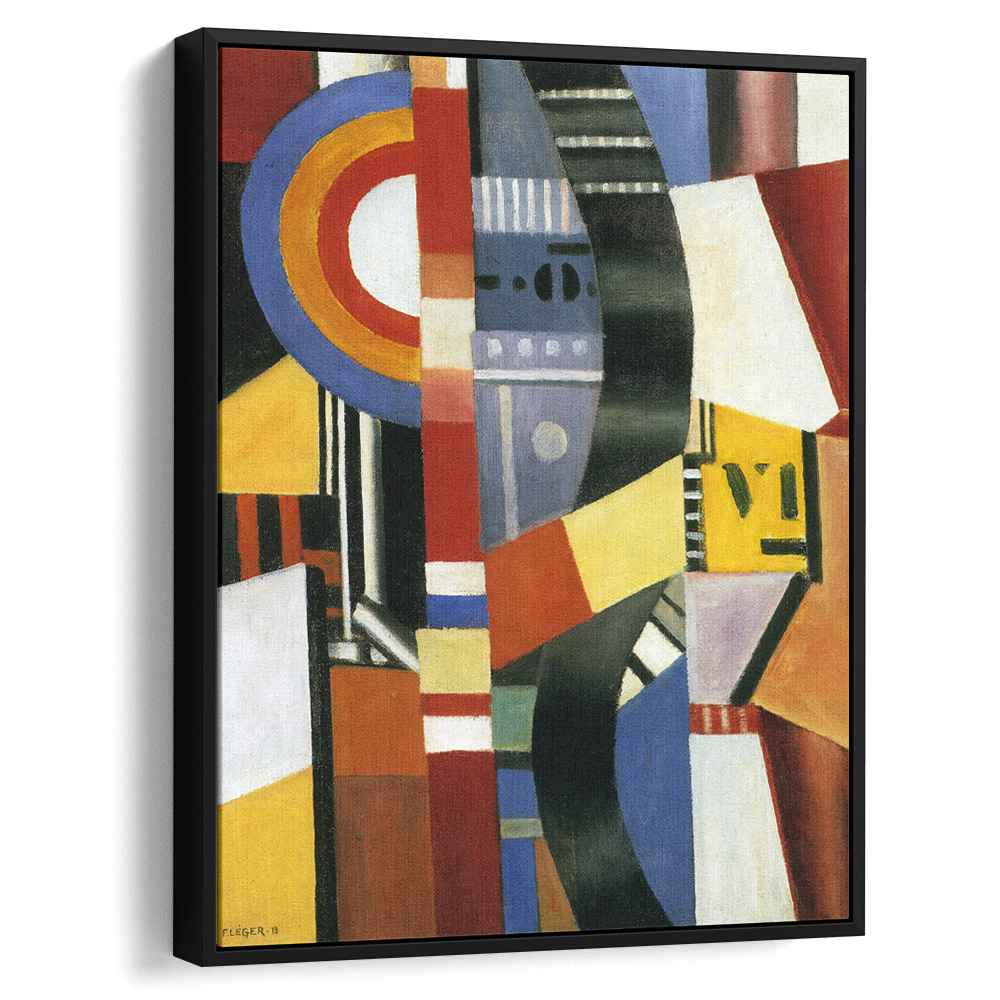 The Disc (1918) by Fernand Leger - Canvas Artwork — Kanvah