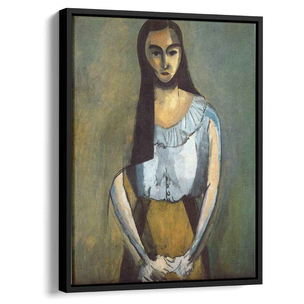 The Italian Woman (1916) by Henri Matisse - Canvas Artwork — Kanvah