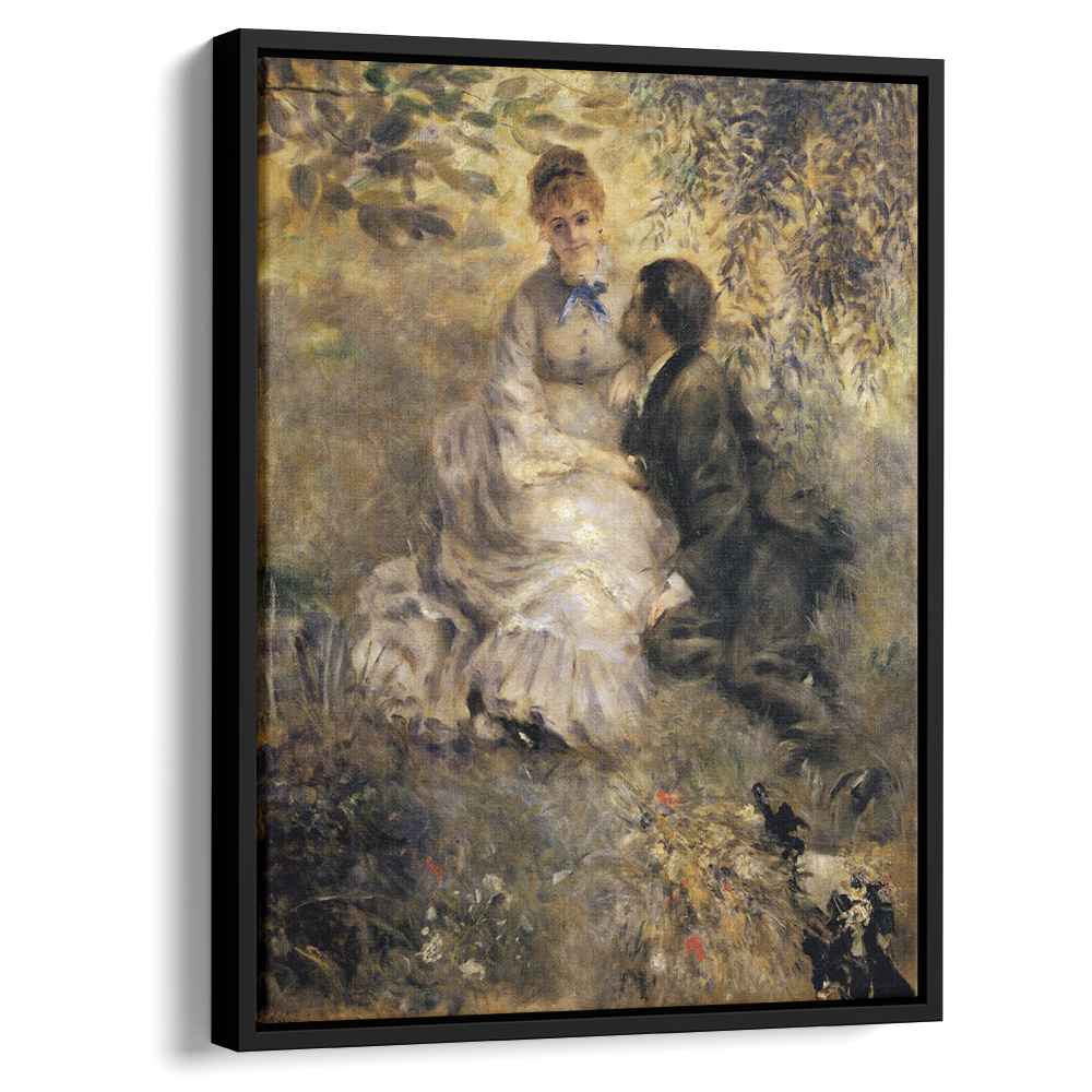 The Lovers (1875) by Pierre-Auguste Renoir - Canvas Artwork — Kanvah