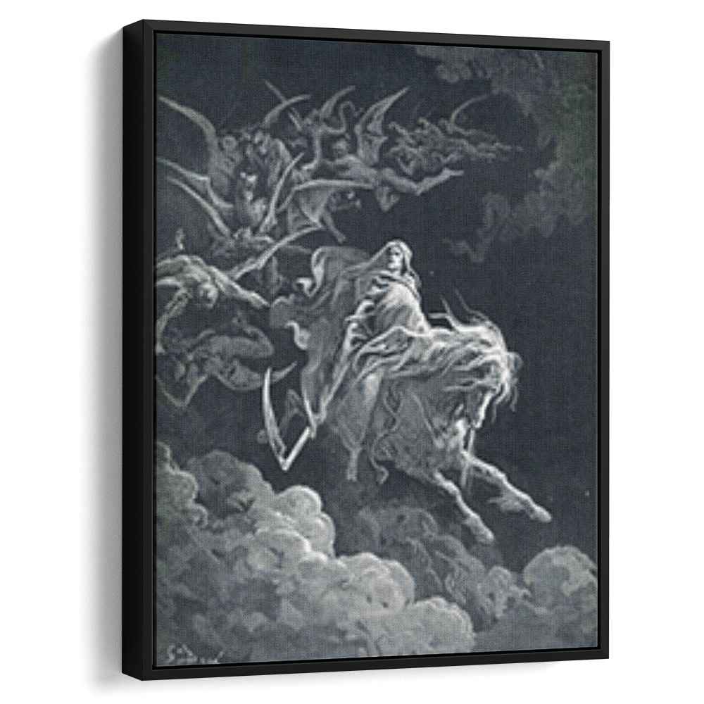 The Vision of Death (1868) by Gustave Dore - Canvas Artwork — Kanvah