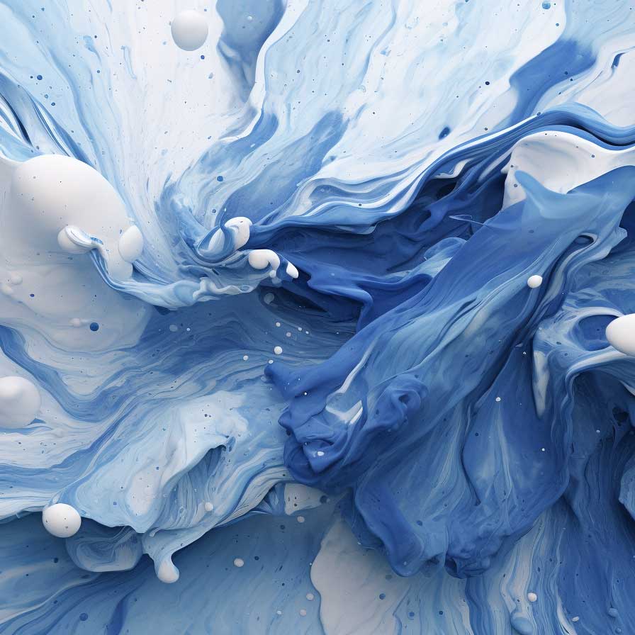 Blue Abstract Art