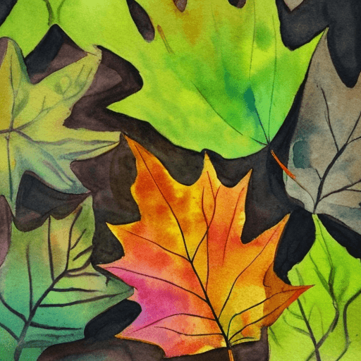 Leaves Art - Kanvah