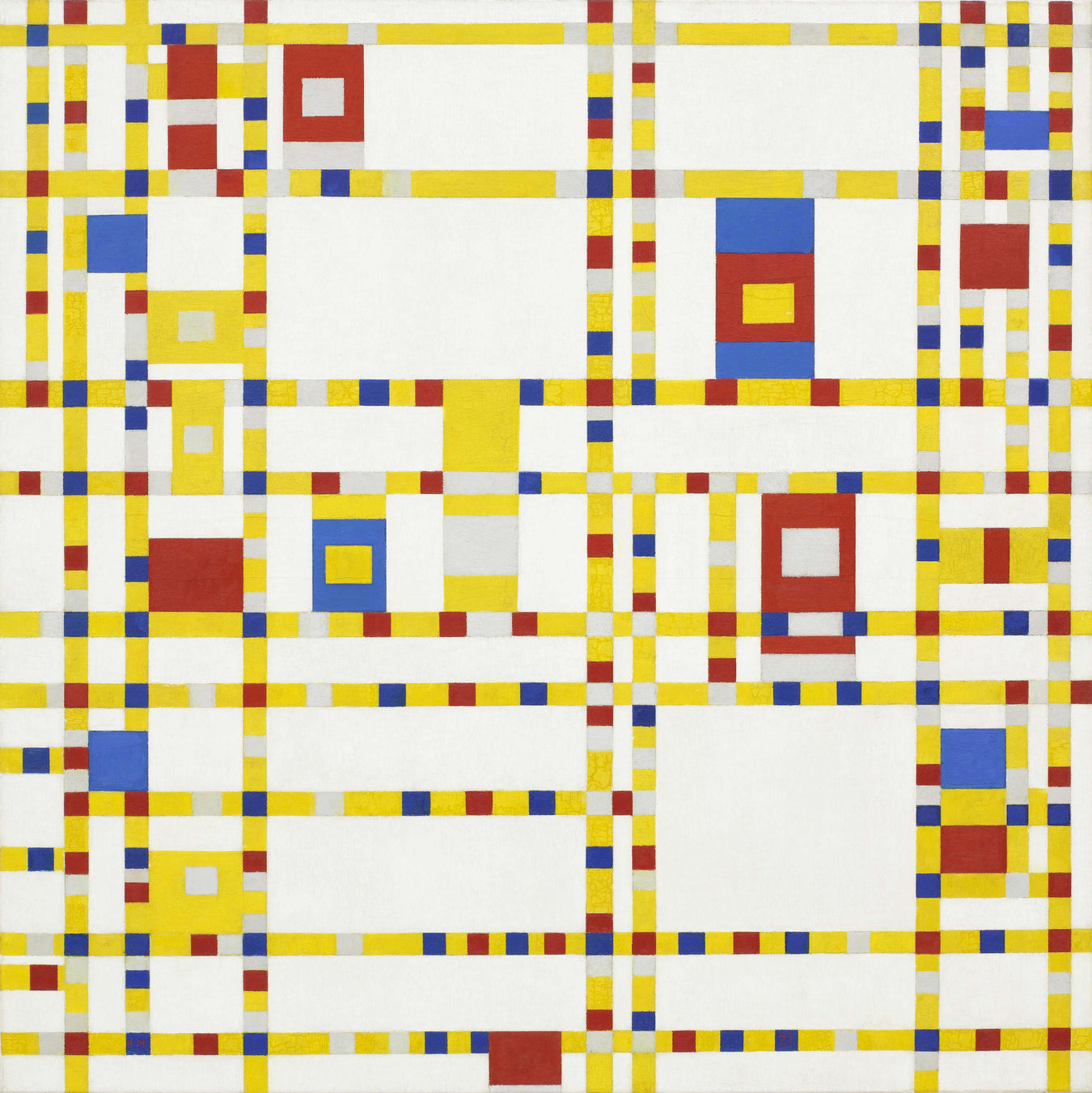 Piet Mondrian - Canvas Print by Kanvah