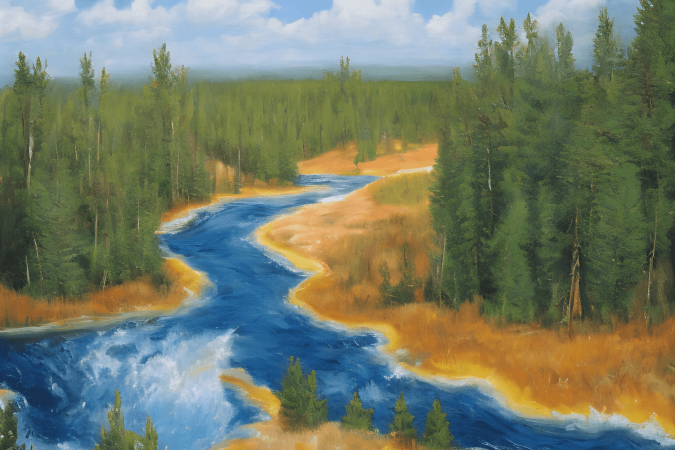 Yellowstone National Park Art - Kanvah