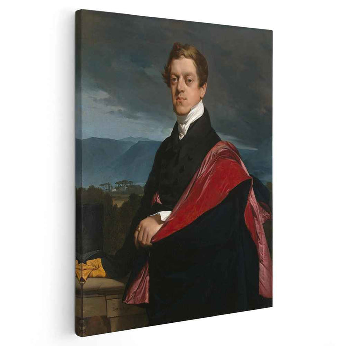 Portrait of Count Nikolay Gouriev (1821) by Jean Auguste Dominique Ingres