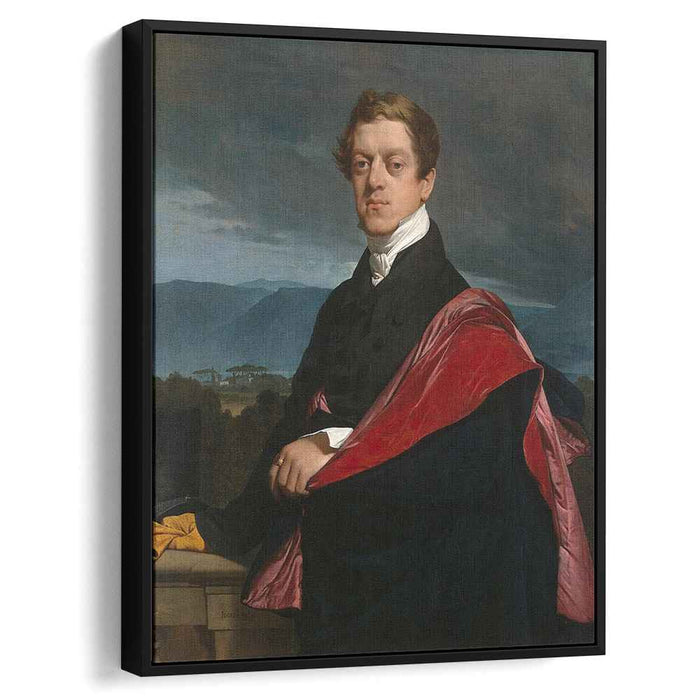 Portrait of Count Nikolay Gouriev (1821) by Jean Auguste Dominique Ingres
