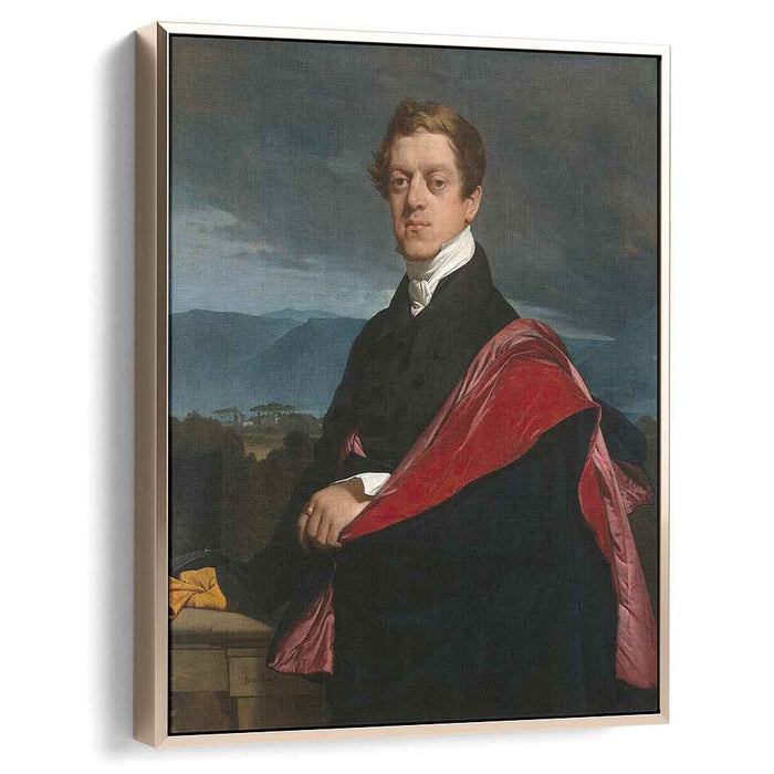 Portrait of Count Nikolay Gouriev (1821) by Jean Auguste Dominique Ingres