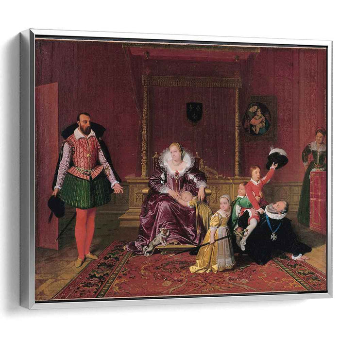 Henry IV Recieving The Ambassador of Spain (1817) by Jean Auguste Dominique Ingres