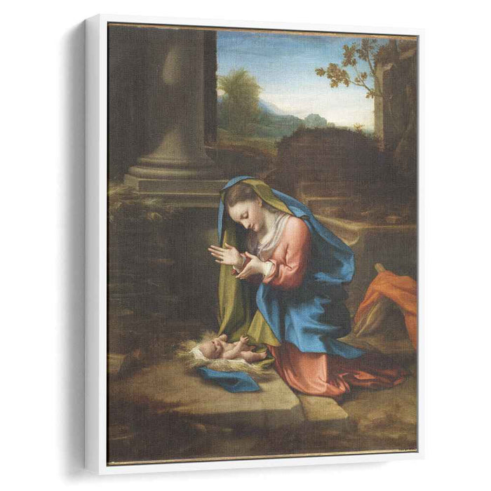 Adoration of the Child (1520) by Correggio