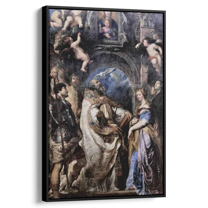 St. Gregory the Great with Saints (1606) by Peter Paul Rubens