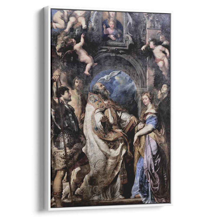 St. Gregory the Great with Saints (1606) by Peter Paul Rubens