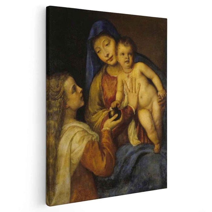 Madonna and Child with Mary Magdalene (1560) by Titian