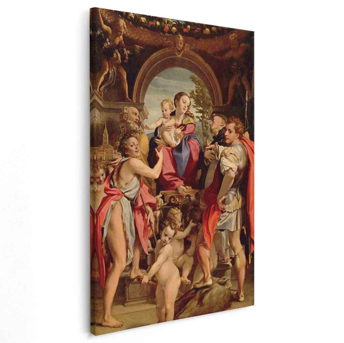 Madonna with St. George (1532) by Correggio