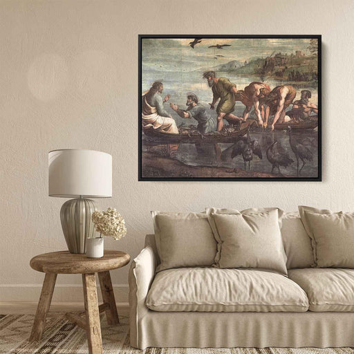 Miraculous Draught of Fishes (1500) by Raphael - Canvas Artwork