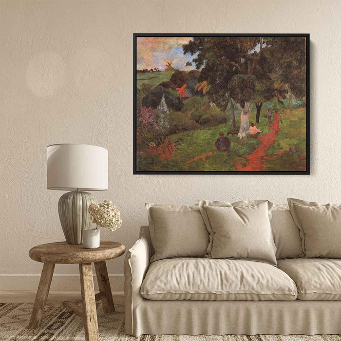 Coming and going, Martinique by Paul Gauguin - Canvas Artwork