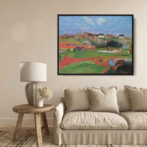 Landscape at Le Pouldu (1890) by Paul Gauguin - Canvas Artwork