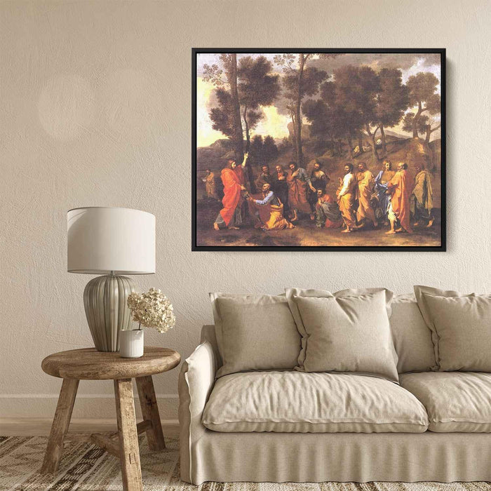 Ordination (1640) by Nicolas Poussin - Canvas Artwork