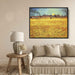 Summer Evening, Wheatfield with Setting sun by Vincent van Gogh - Canvas Artwork