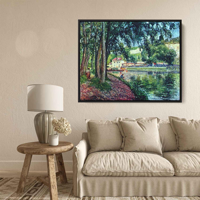 Summer Fishing by Camille Pissarro - Canvas Artwork