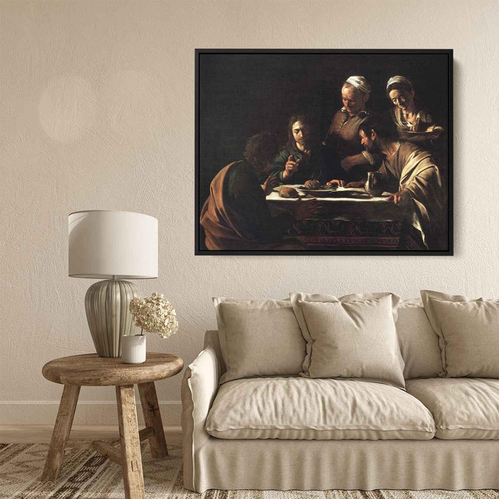 Supper at Emmaus (1606) by Caravaggio - Canvas Artwork