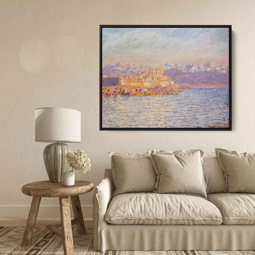 The Bay of Antibes (1888) by Claude Monet - Canvas Artwork