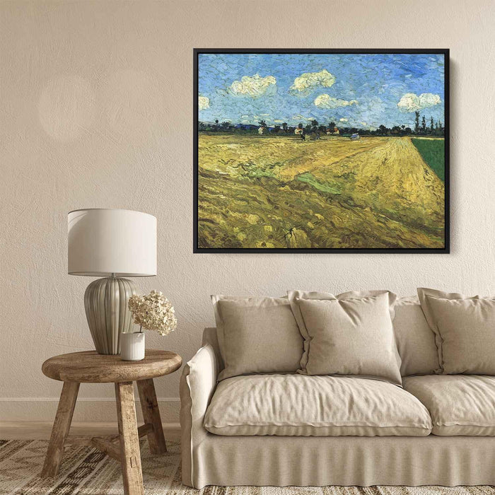 The Ploughed Field (1888) by Vincent van Gogh - Canvas Artwork