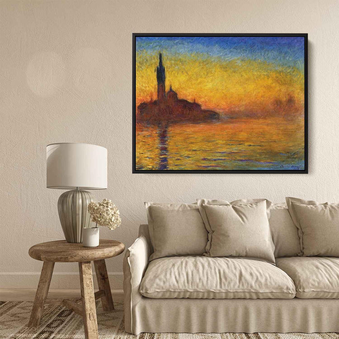 Twilight, Venice by Claude Monet - Canvas Artwork