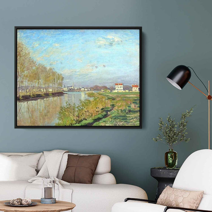 Argenteuil, The Seine by Claude Monet - Canvas Artwork