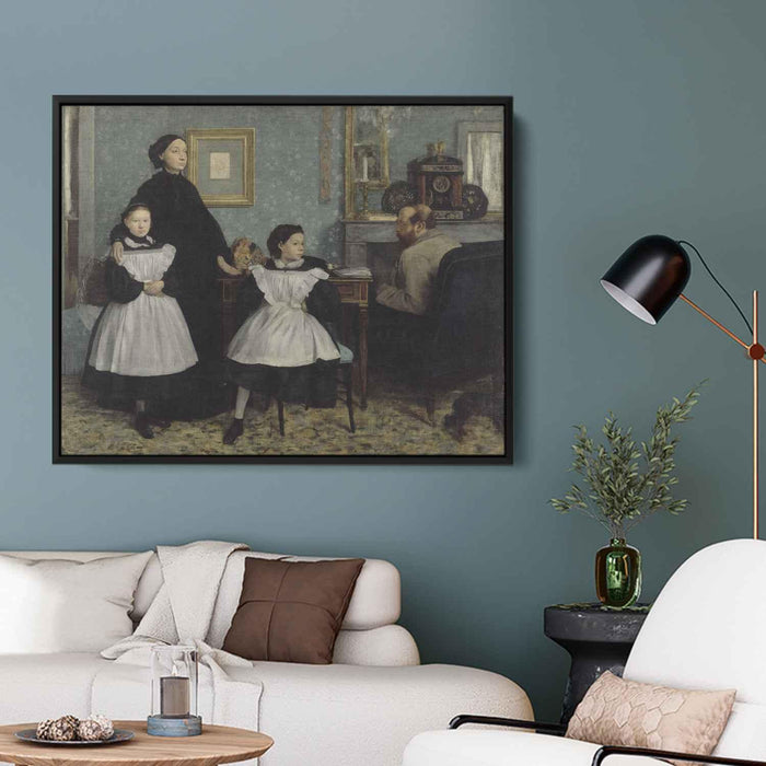 The Bellelli Family (1862) by Edgar Degas - Canvas Artwork