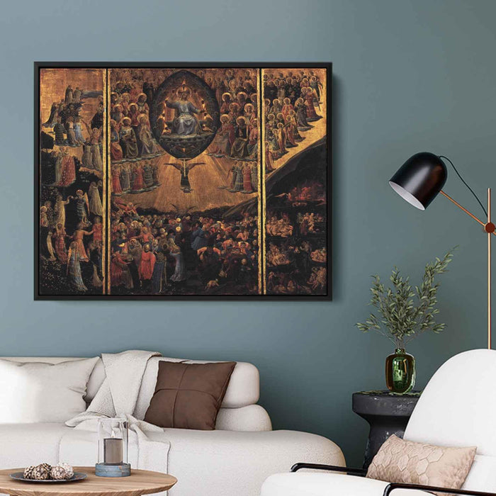 Last Judgment (1450) by Fra Angelico - Canvas Artwork