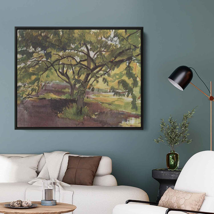 Orchard (1909) by Zinaida Serebriakova - Canvas Artwork