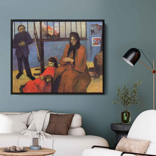 Schuffenecker Family (1889) by Paul Gauguin - Canvas Artwork