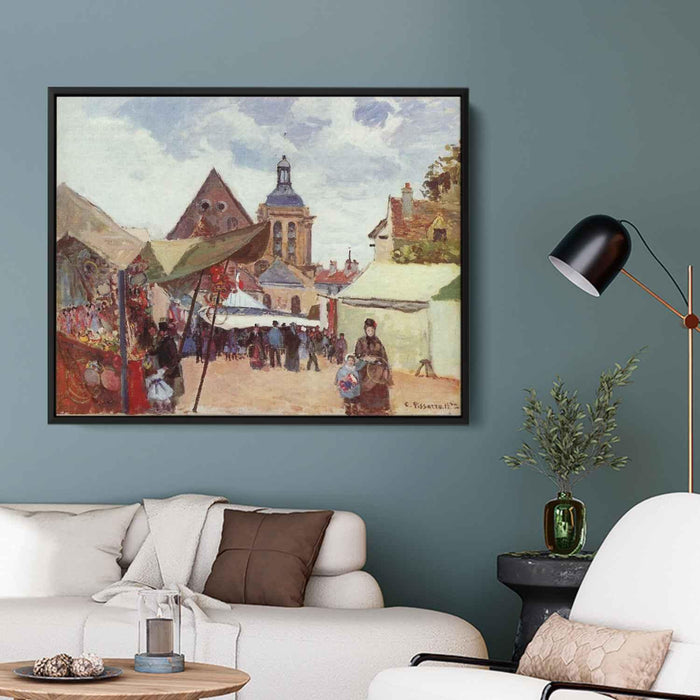 September Fete, Pontoise by Camille Pissarro - Canvas Artwork