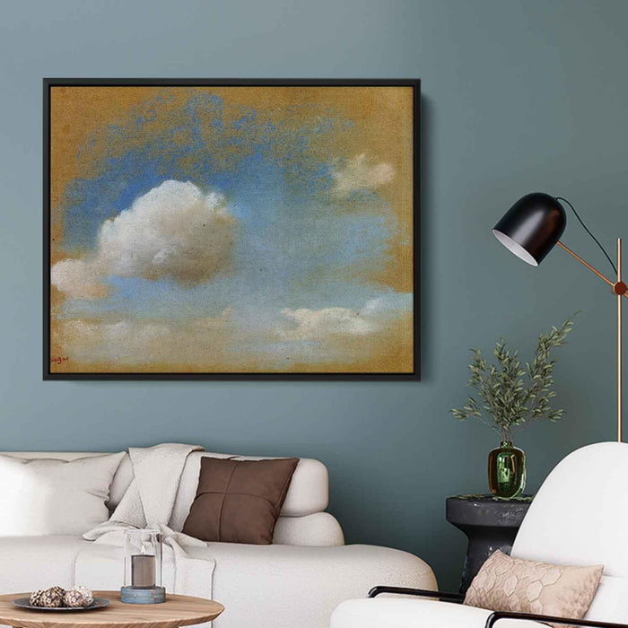 Sky Study (1869) by Edgar Degas - Canvas Artwork