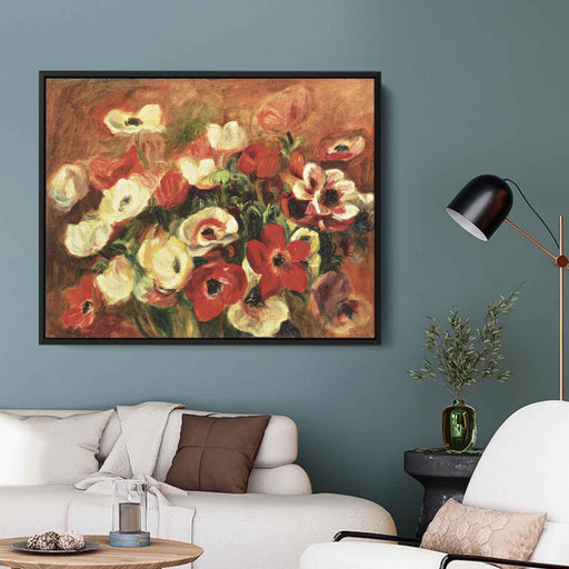 Spray of Anemones by Pierre-Auguste Renoir - Canvas Artwork