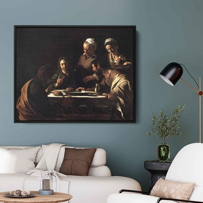 Supper at Emmaus (1606) by Caravaggio - Canvas Artwork