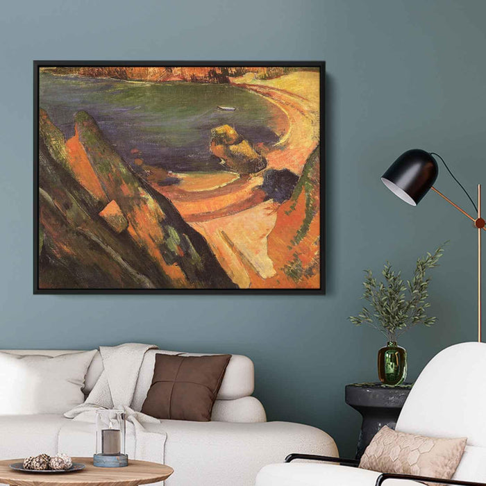 The creek, Le Pouldu by Paul Gauguin - Canvas Artwork