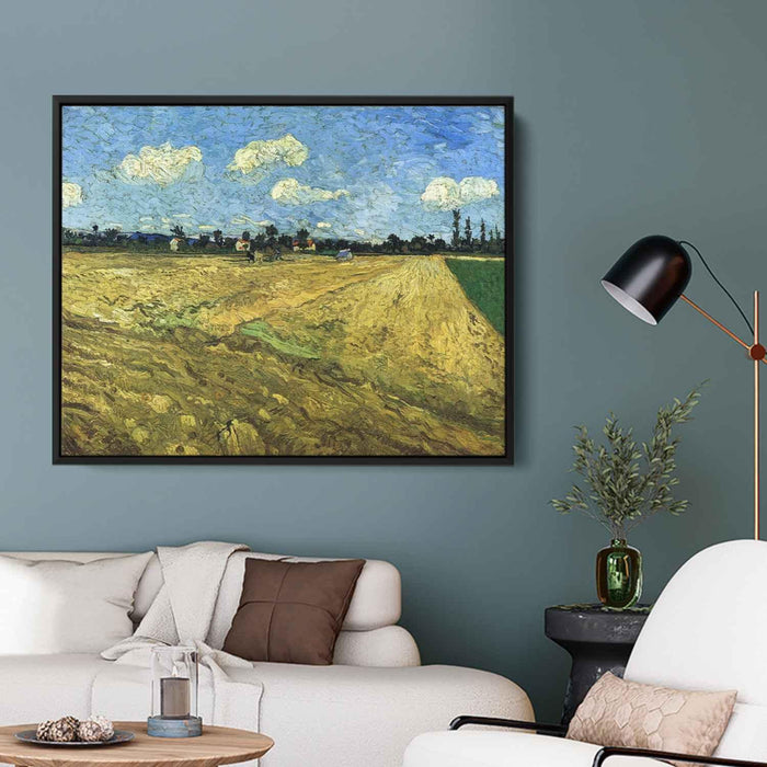 The Ploughed Field (1888) by Vincent van Gogh - Canvas Artwork