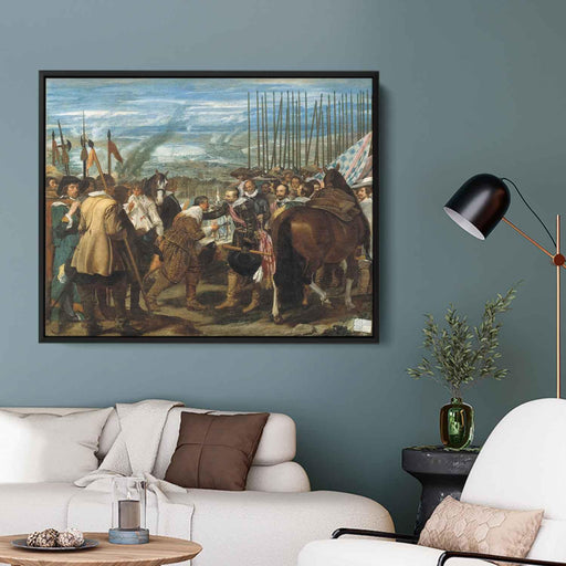 The Surrender of Breda (1635) by Diego Velazquez - Canvas Artwork