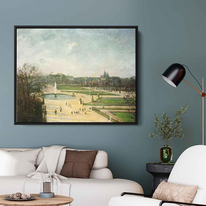 The Tuileries Gardens, Afternoon, Sun by Camille Pissarro - Canvas Artwork