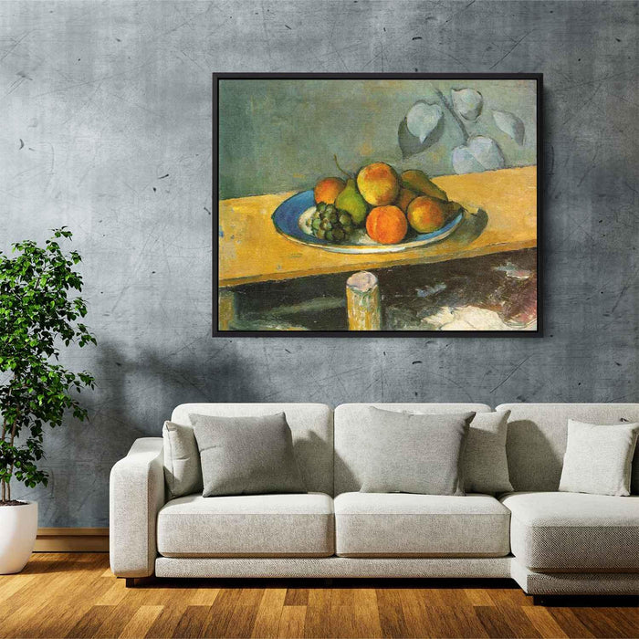 Apples, Pears and Grapes by Paul Cezanne - Canvas Artwork