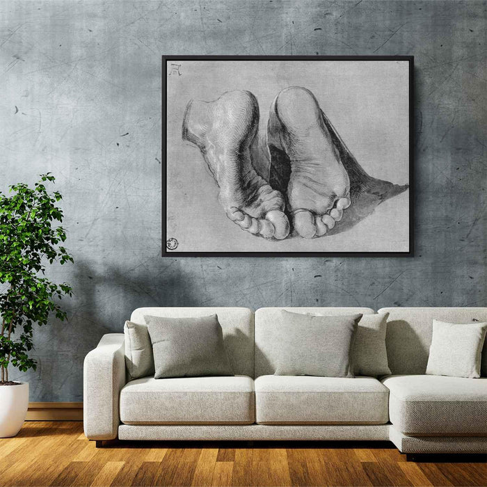 Feet of an apostle by Albrecht Durer - Canvas Artwork